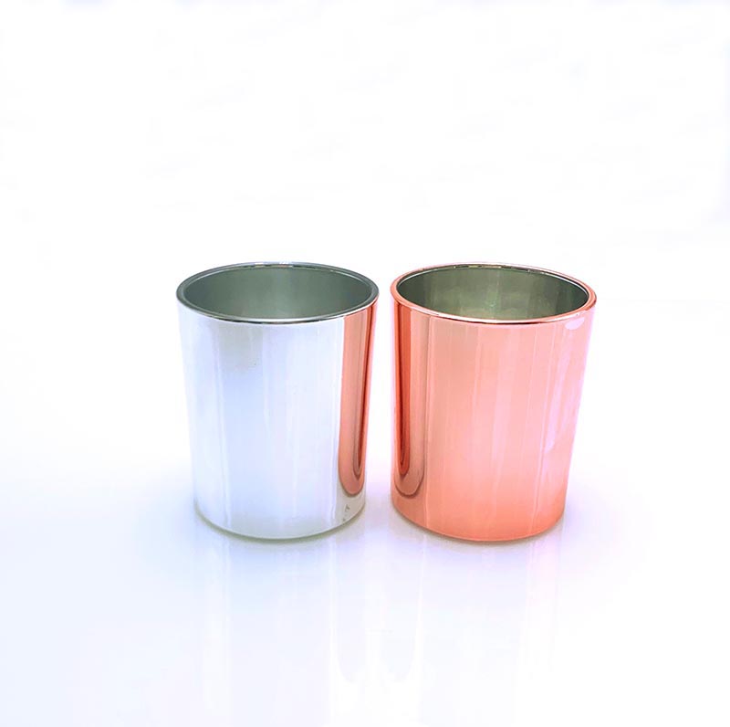 Rose Gold Candle Glass Jar Wholesale