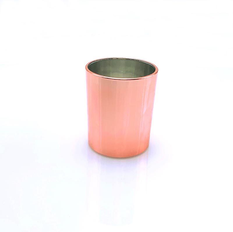 Rose Gold Candle Glass Jar Wholesale