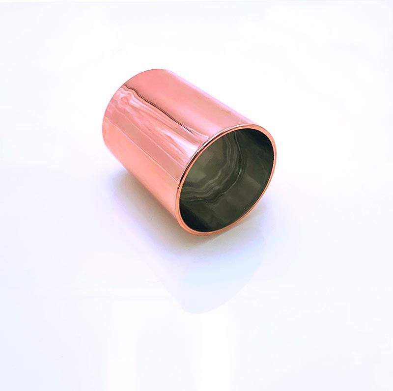 Manufacture Rose Gold Candle Glass Jar Wholesale