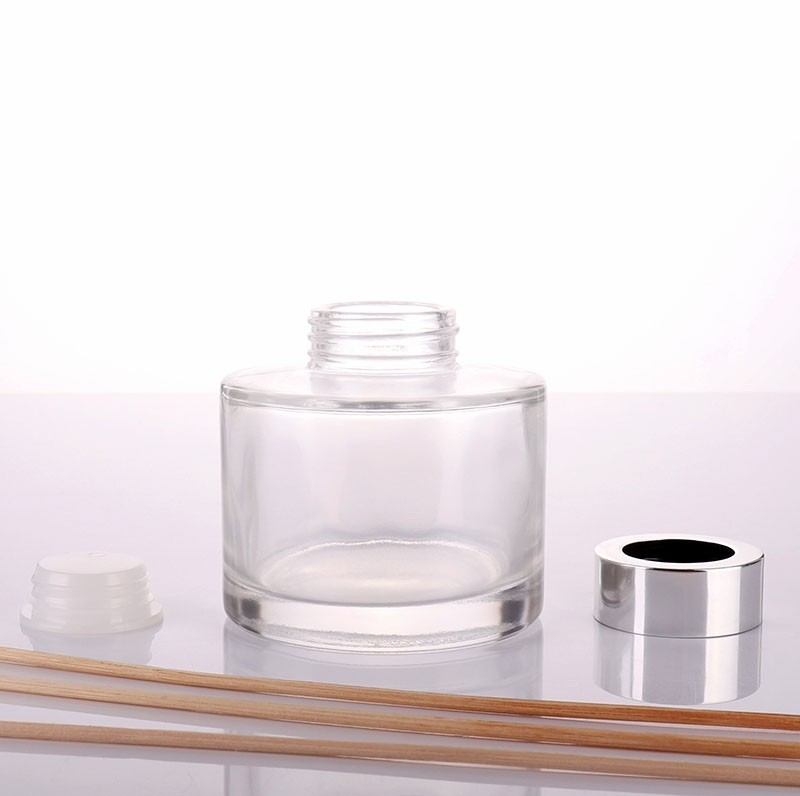 Clear Round Empty Glass Diffuser Bottle Wholesale