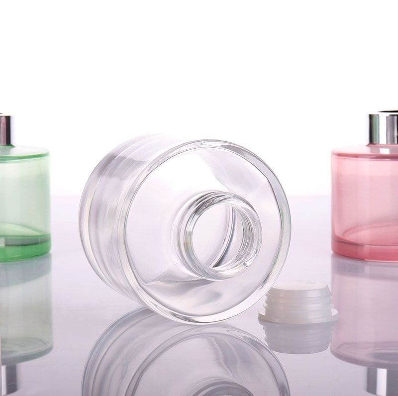 Clear Round Empty Glass Diffuser Bottle Wholesale