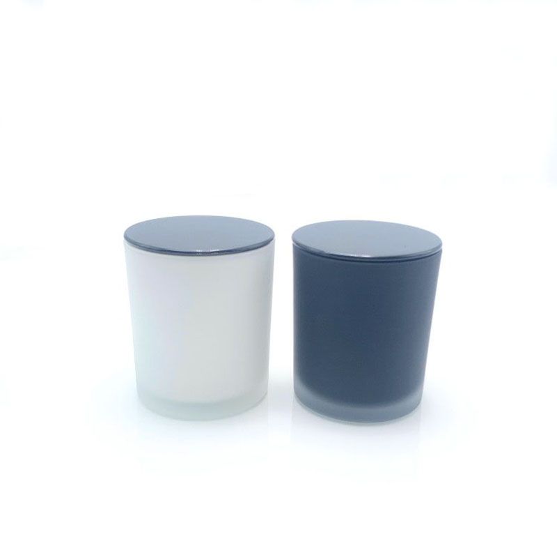 BOYE Custom Design Glass Jars With Black Lids For Candle Making