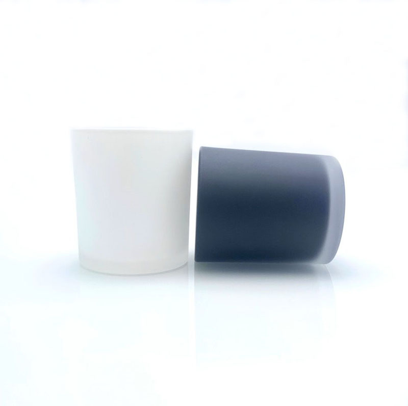 BOYE Custom Design Glass Jars With Black Lids For Candle Making
