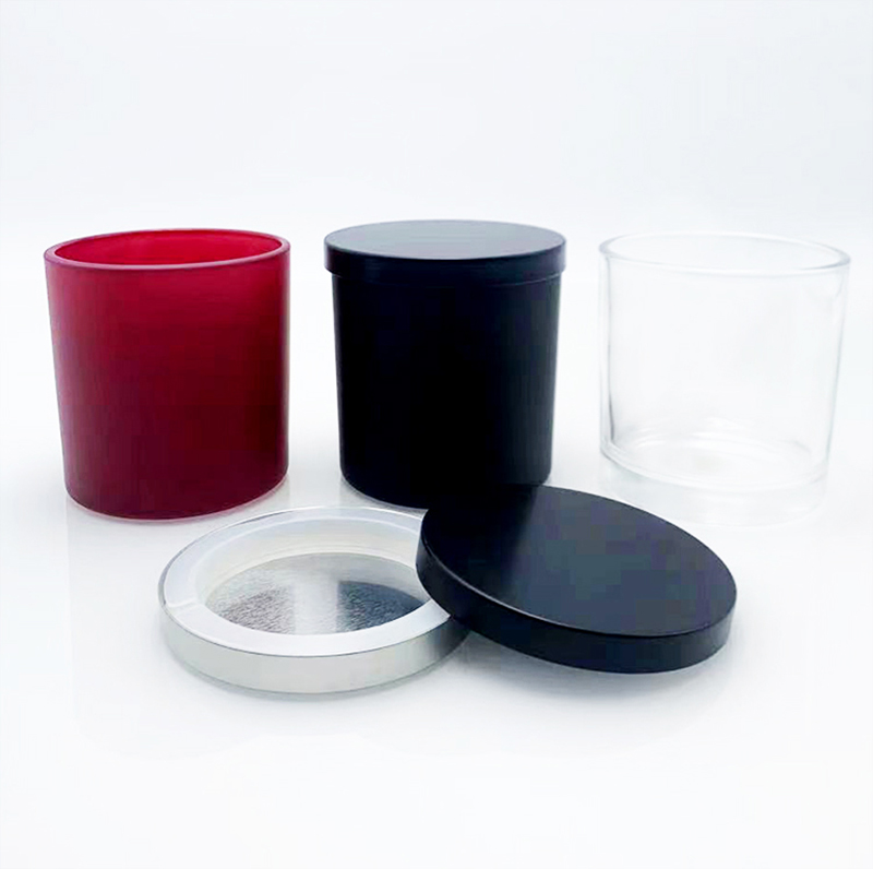 7oz Matte Black Jar With Lid
