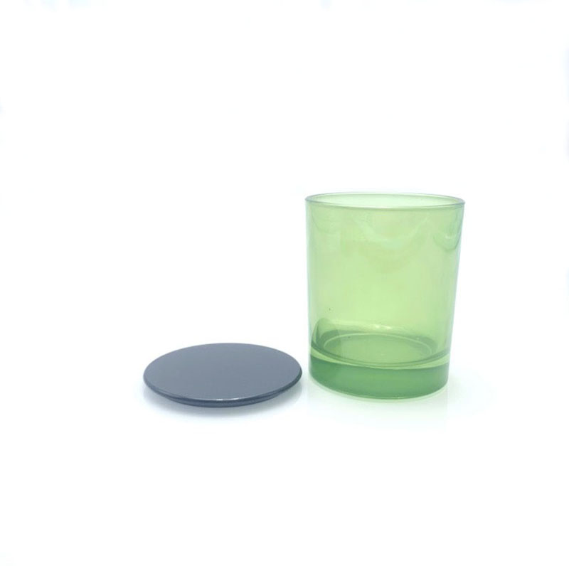 Wholesale Transparent  7 oz Glass Scented Candle Jars For Making Candles
