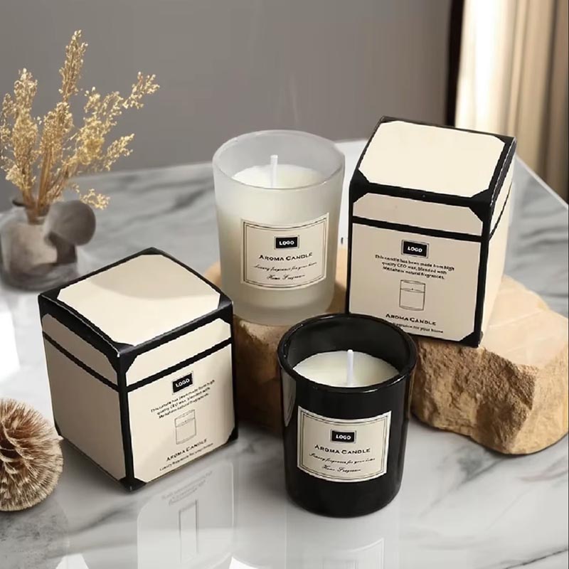 Scented Soy Candles With Label