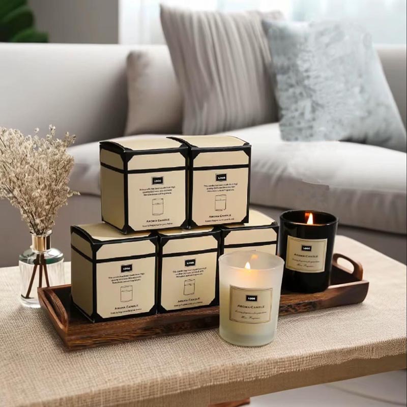 Scented Soy Candles With Label