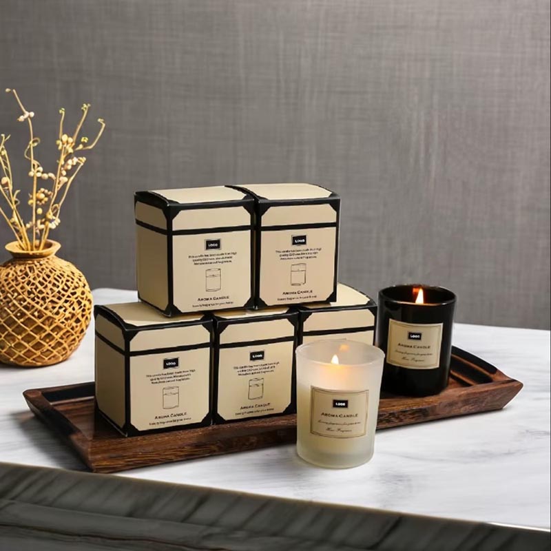 Scented Soy Candles With Label