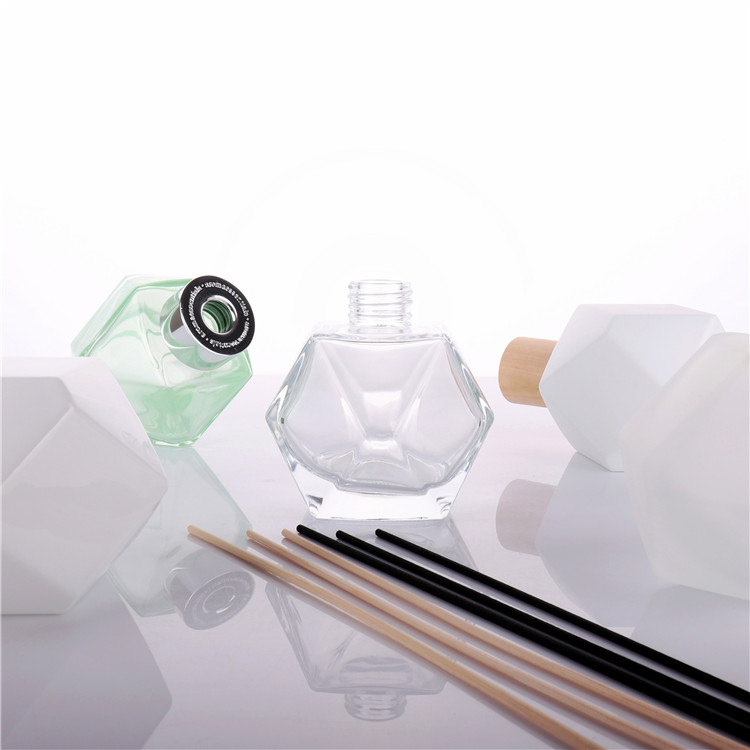 Crystal Shaped Glass Diffuser Bottle