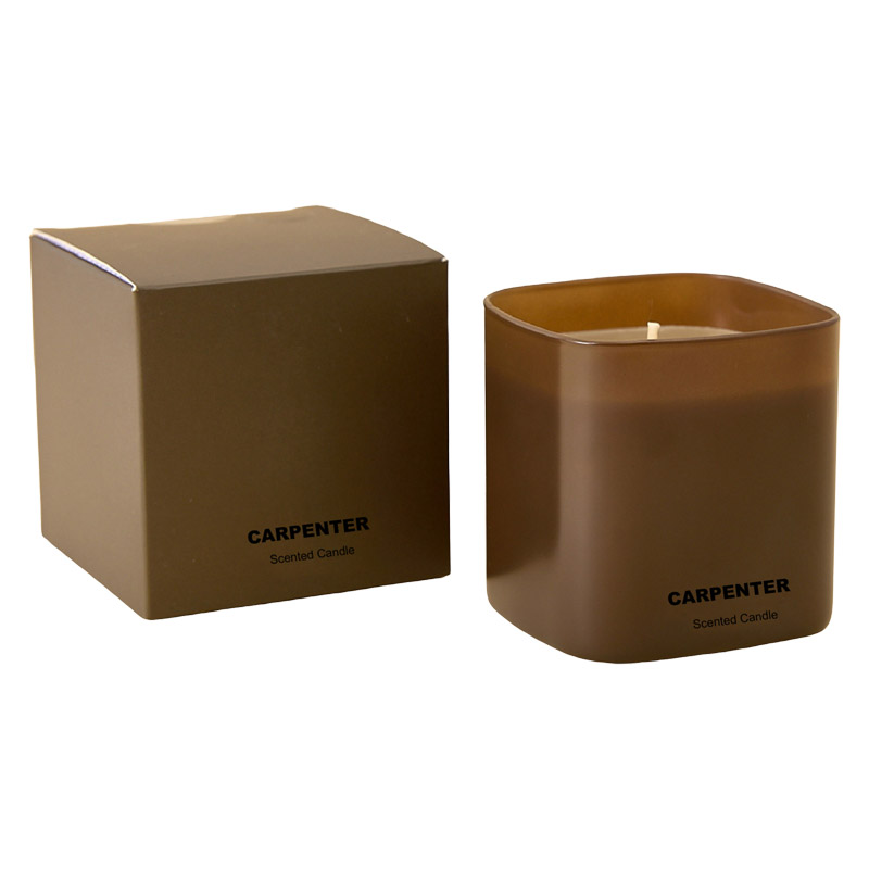 Elegent Square Glass Jar Scented Candles