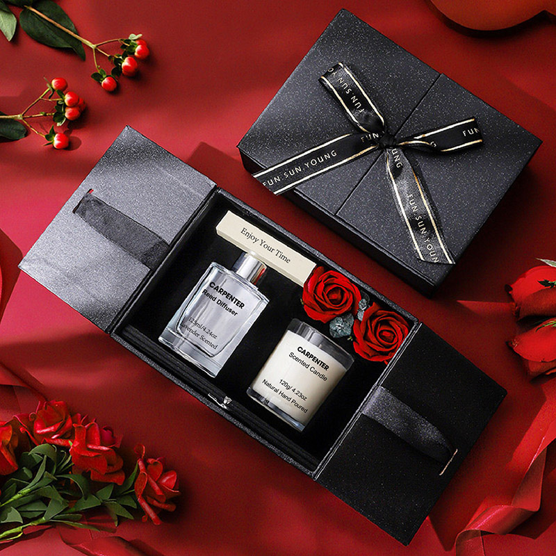 Customized Scented Candle and Reed Diffuser Set