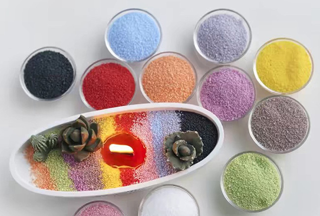 What is a sand wax candle