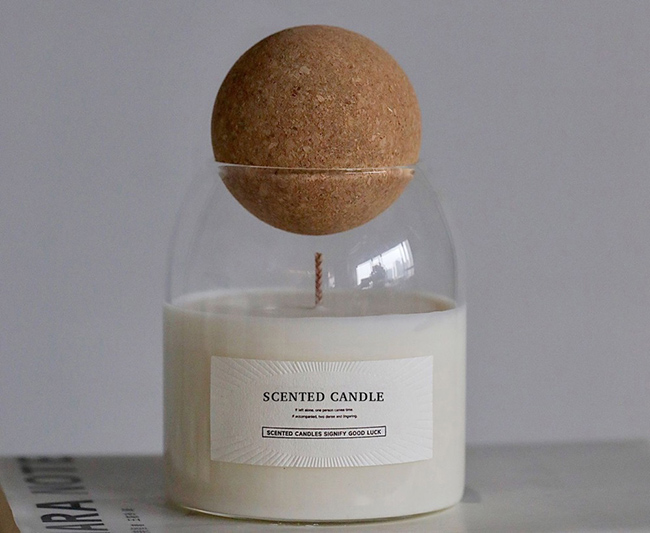 What should we do if the soy candle has a tunnel