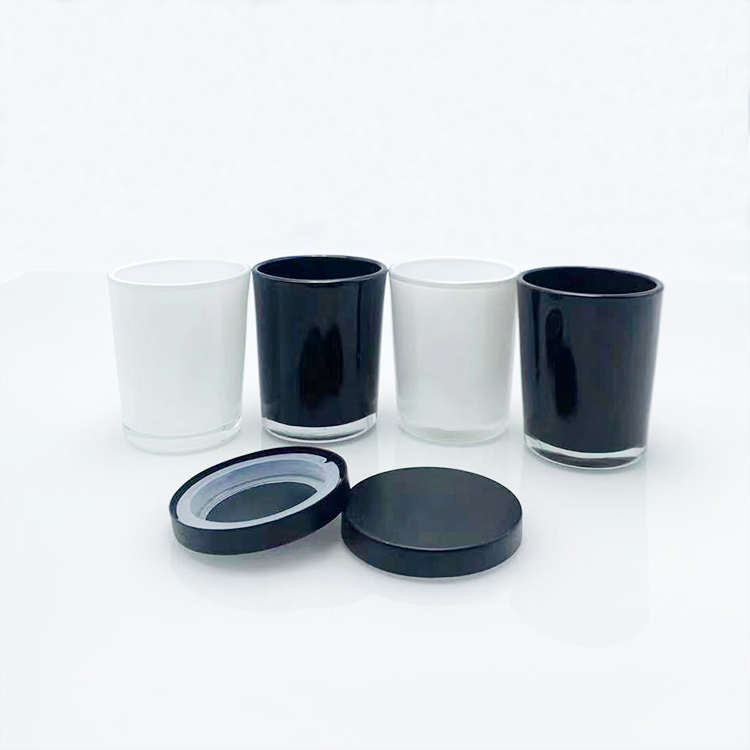 Black Metal Lid For Candle Vessel