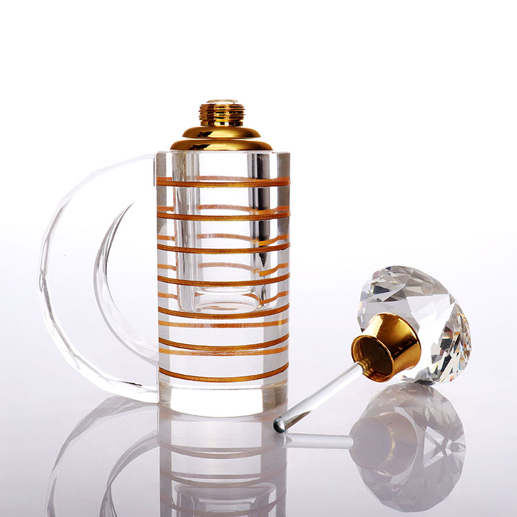 6ml Crystal K9 Cup-shaped Perfume Oil Bottle