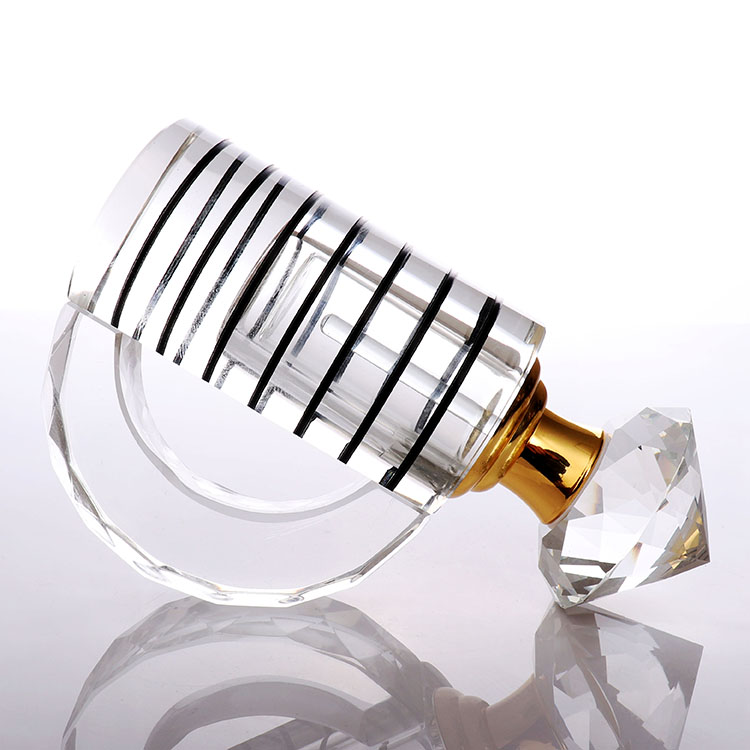 6ml Crystal K9 Cup-shaped Perfume Oil Bottle