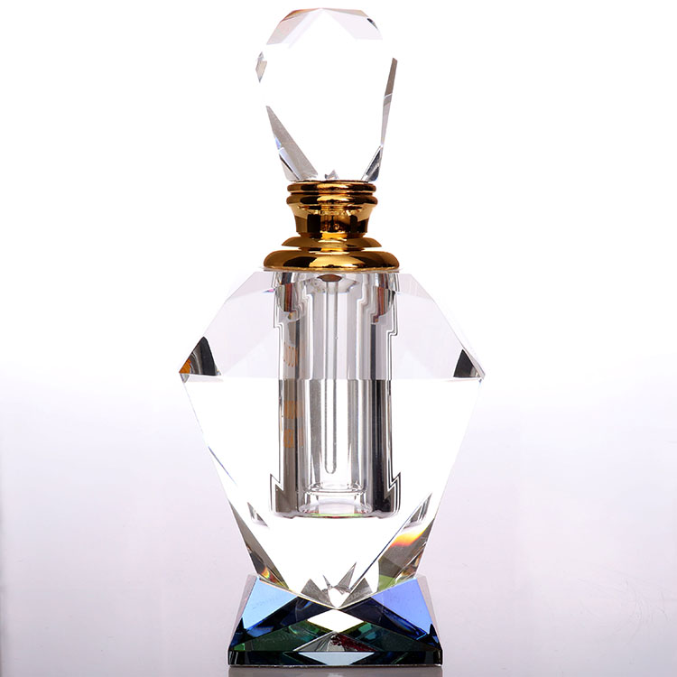 Gradient Perfume Bottle Shapes with Box