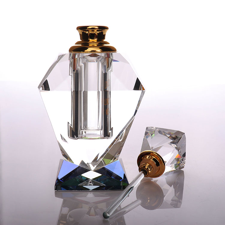 Gradient Perfume Bottle Shapes with Box
