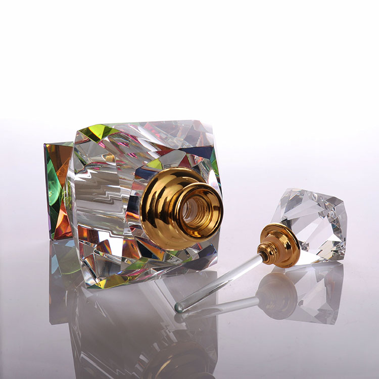 Gradient Perfume Bottle Shapes with Box