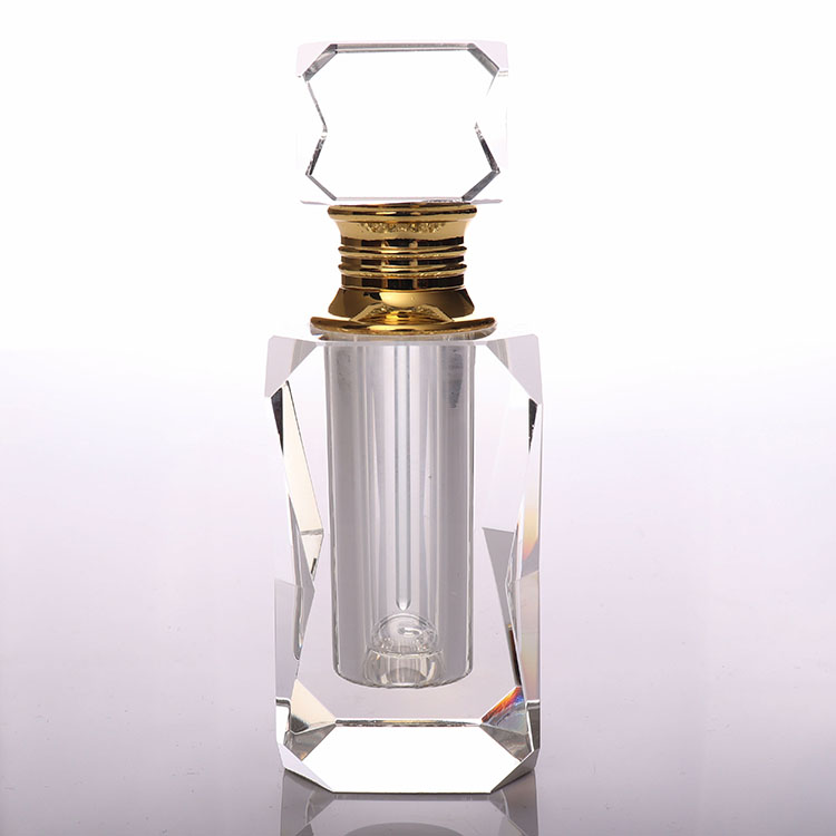 Custom Refill K9 Crystal Glass Perfume Bottle