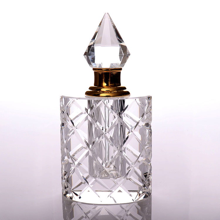 OEM Design Empty Crystal Oil Perfume Bottle