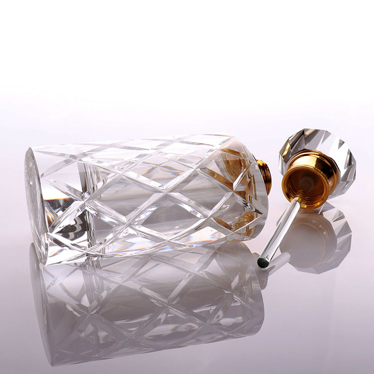OEM Design Empty Crystal Oil Perfume Bottle