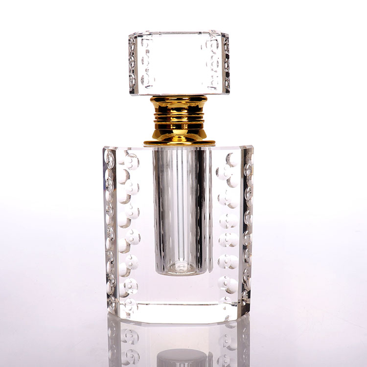 Square Crystal Diamond Perfume Bottle