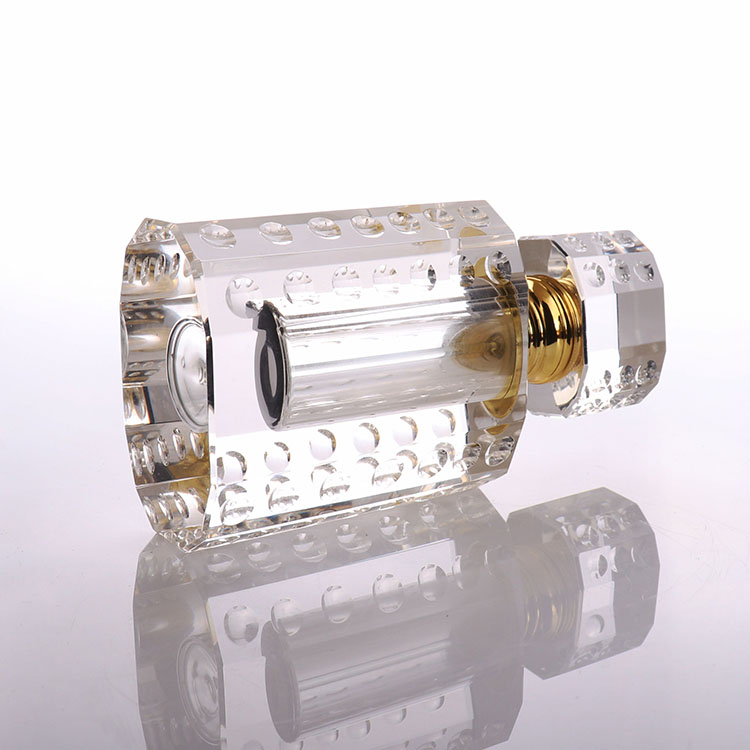 Square Crystal Diamond Perfume Bottle