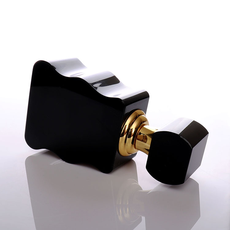 Black Special Shaped Crystal Perfume Bottle