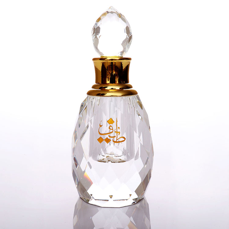3ml High Quality Crystal Attar Small Perfume Glass Bottle