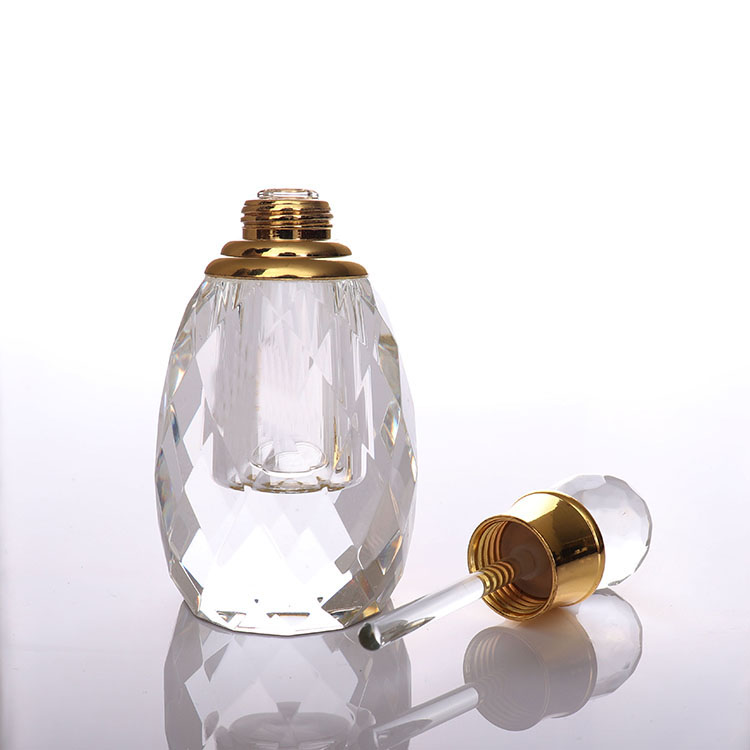 3ml High Quality Crystal Attar Small Perfume Glass Bottle