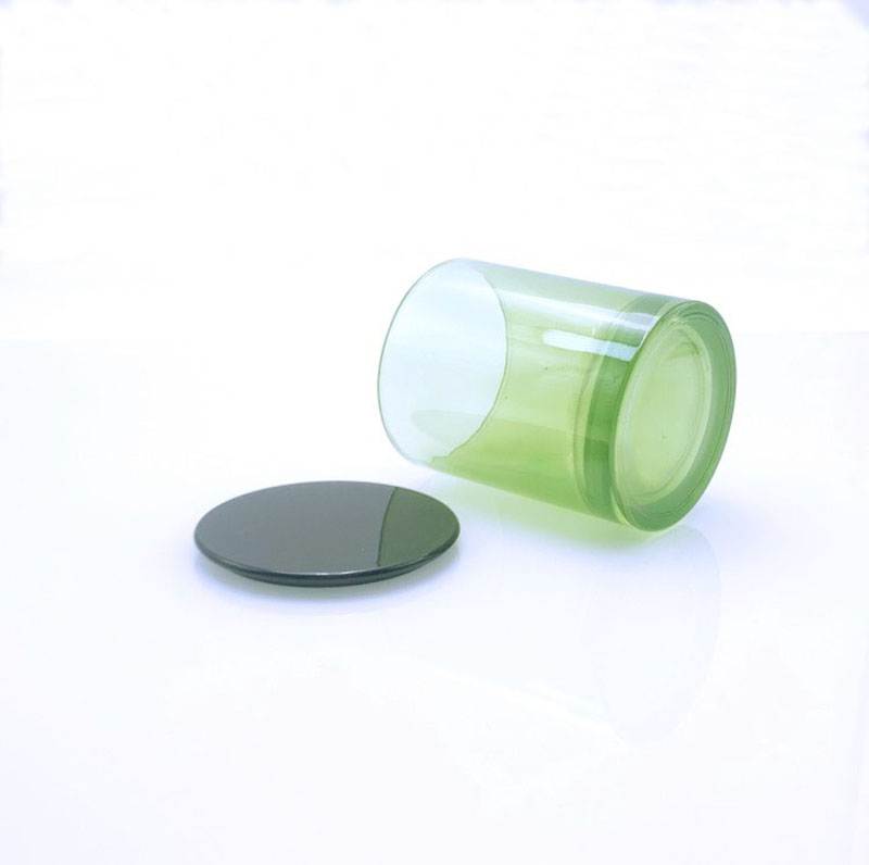 Wholesale Transparent  7 oz Glass Scented Candle Jars For Making Candles