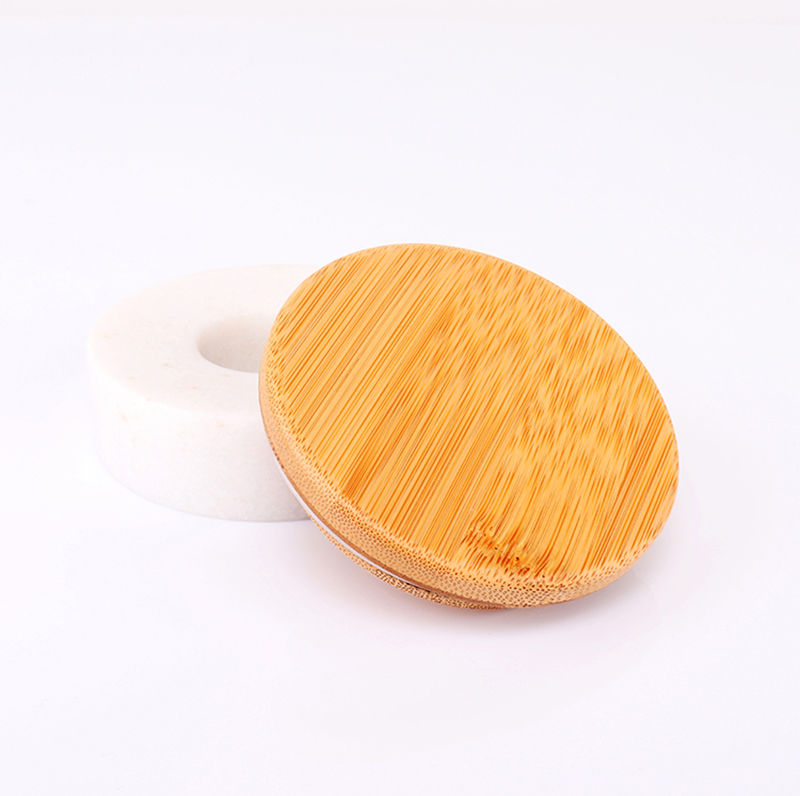 Environmental Friendly Bamboo Lids For Glass Candle Jars