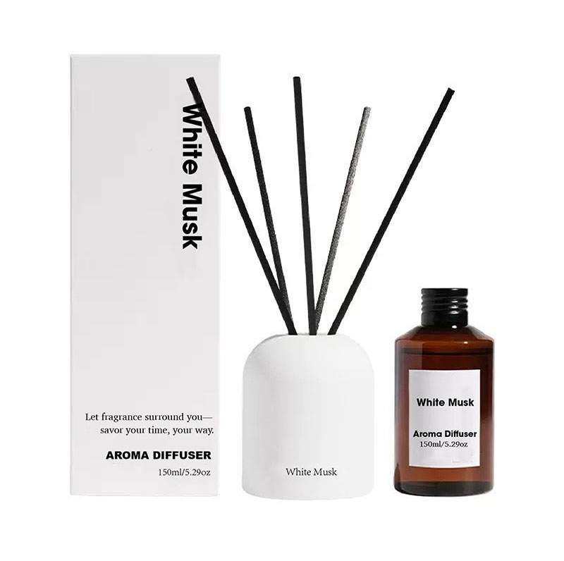 Hotel Use Reed Diffuser Set with Custom Bottle and Scent