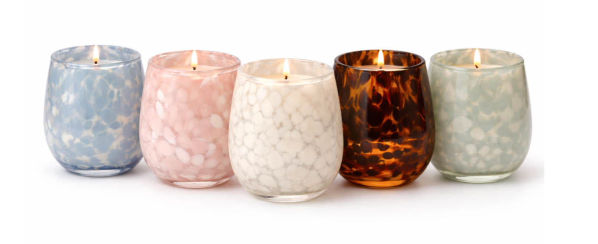 Customized Candle Jar with Round Base