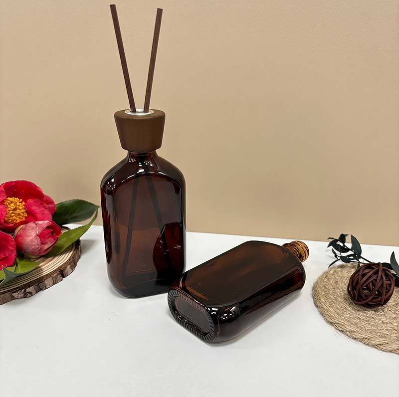 100ml Oblate Glass Bottle for Reed Diffuser