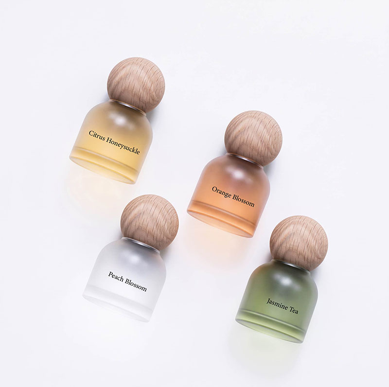 Aromatherapy Car Diffuser Bottle Wooden Lid
